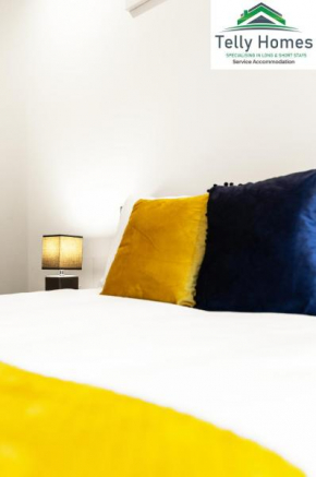 5 percent off weekly and 15 percent off monthly bookings-Cassia unit at Telly Homes Limited Birmingham City Centre - 2 Bedroom Apartment, Free WiFi